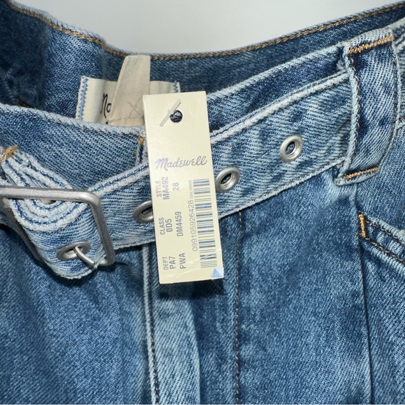 Madewell High Rise Tapered Seamed Jeans Size 28 - Picture 7 of 7